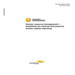 AS ISO 30414:2020