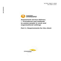 AS ISO 10667.1:2020