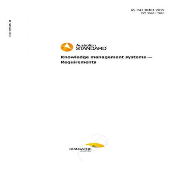 AS ISO 30401:2019
