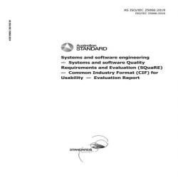 AS ISO/IEC 25066:2019
