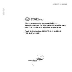AS CISPR 14.1:2018