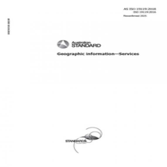 AS ISO 19119:2018