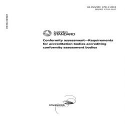 AS ISO/IEC 17011:2018
