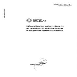AS ISO/IEC 27003:2017