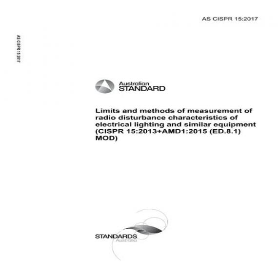 AS CISPR 15:2017