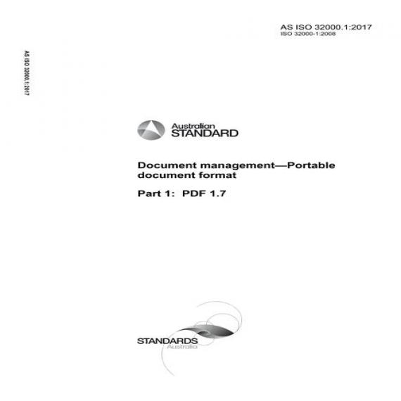 AS ISO 32000.1:2017
