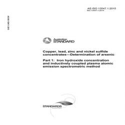 AS ISO 13547.1:2015