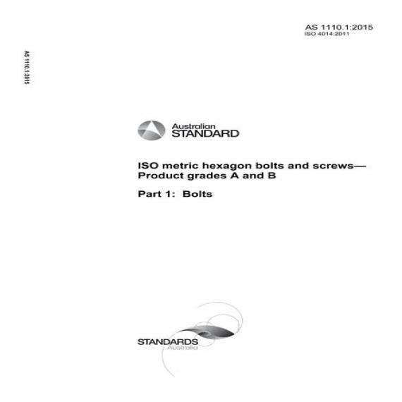 AS 1110.1:2015