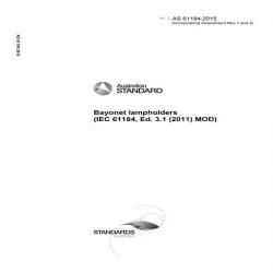 AS 61184:2015