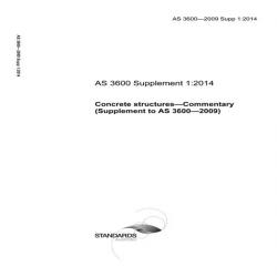 AS 3600-2009 Sup 1:2014