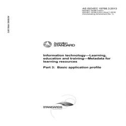 AS ISO/IEC 19788.3:2013