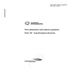 AS ISO 7240.18:2015