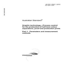 AS ISO 12647.1-2012