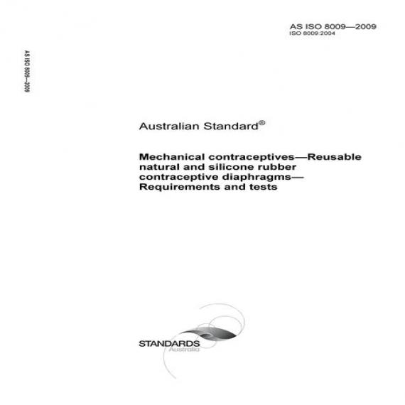 AS ISO 8009-2009