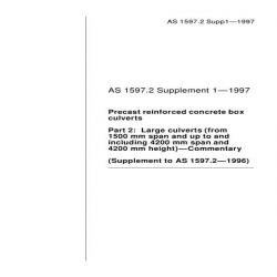 AS 1597.2 SUPP 1-1997