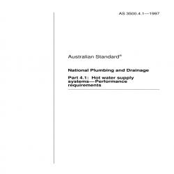 AS 3500.4.1-1997