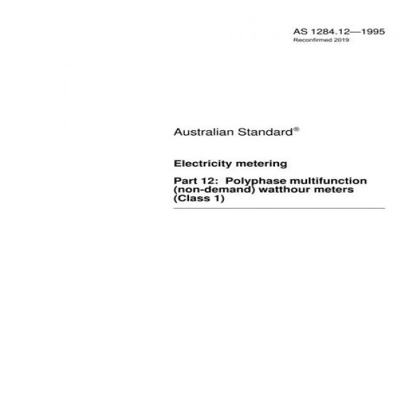 AS 1284.12-1995