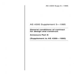 AS 4300 Supp 5-1995