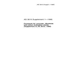 AS 3610 SUPP 1-1995