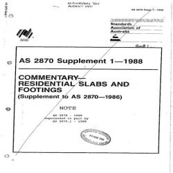 AS 2870 SUPP 1-1988