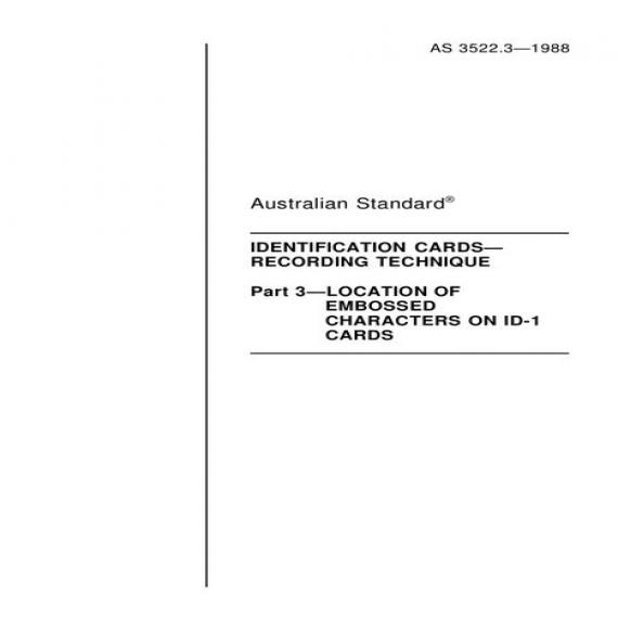 AS 3522.3-1988