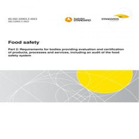 AS ISO 22003.2:2023
