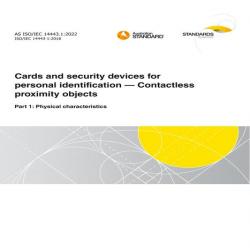 AS ISO/IEC 14443.1:2022