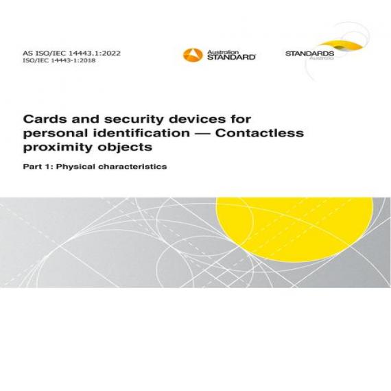AS ISO/IEC 14443.1:2022